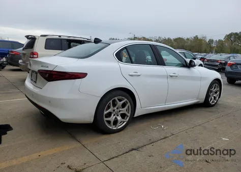 2021 Alfa Romeo Giulia Ti from USA, damaged, VIN ZARFANBN3M7646763